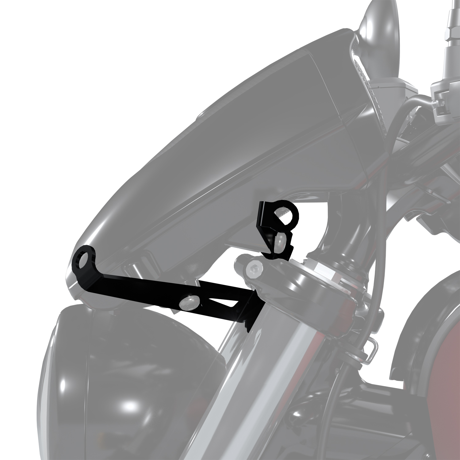 PowerBand Audio Bluetooth® Speaker Quarter Fairing Mount