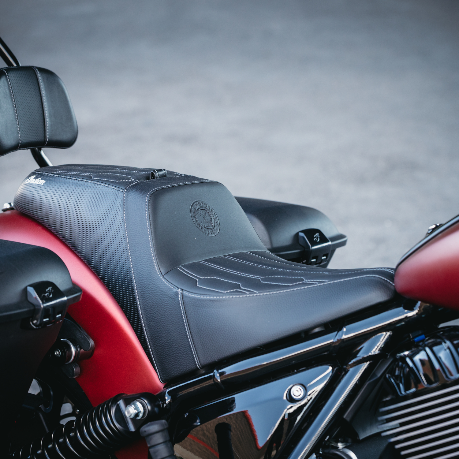 2-Up High Bolster Seat | Indian Motorcycle