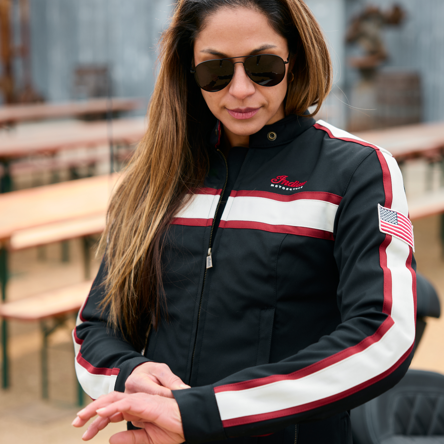 Women's Niagara Jacket, Black | Indian Motorcycle
