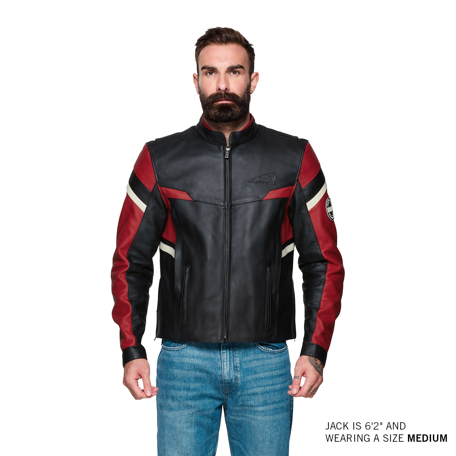 Indian Motorcycle Men's Ravine Jacket Black 2864850 | eBay