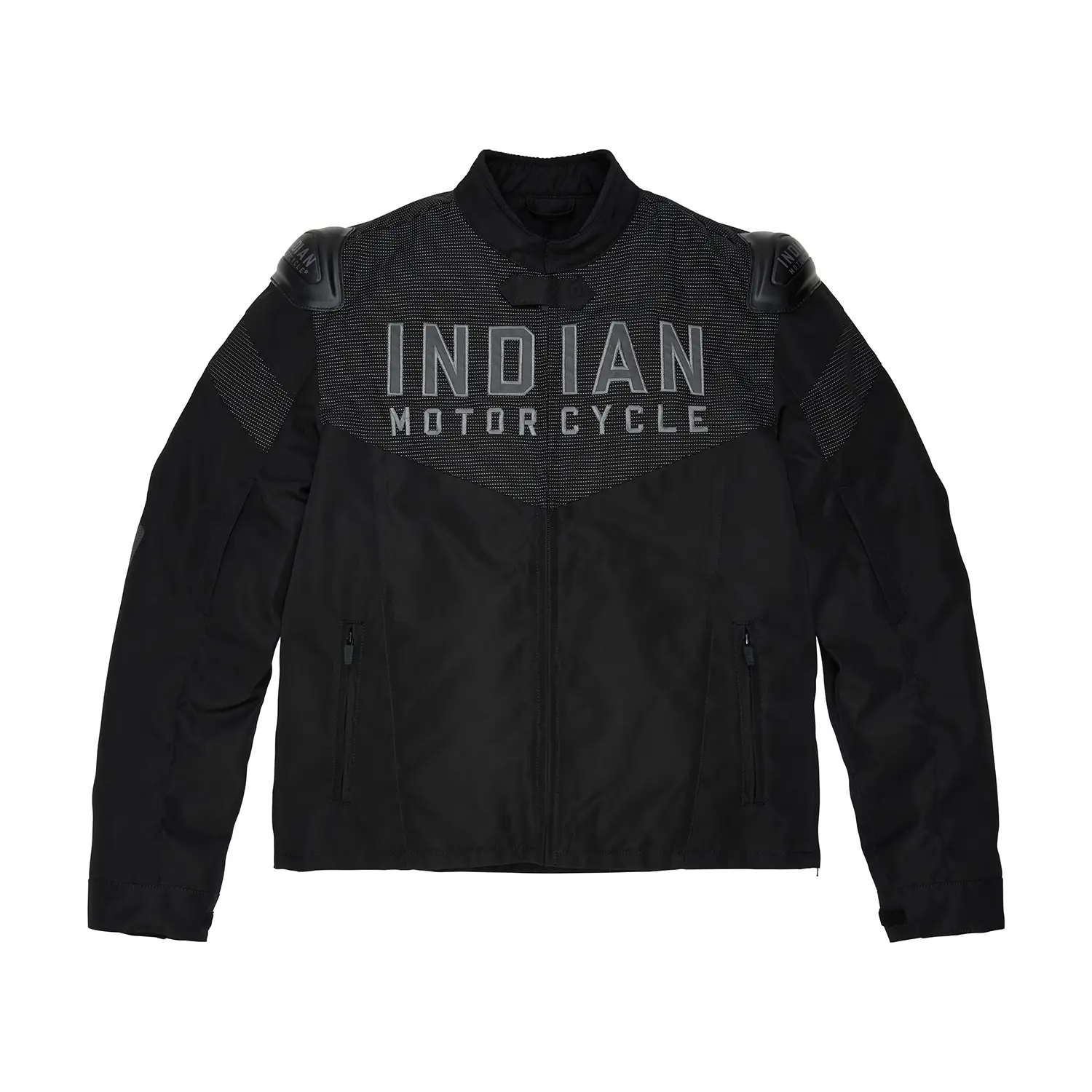 Men's Rainier Jacket, Black Indian Motorcycle