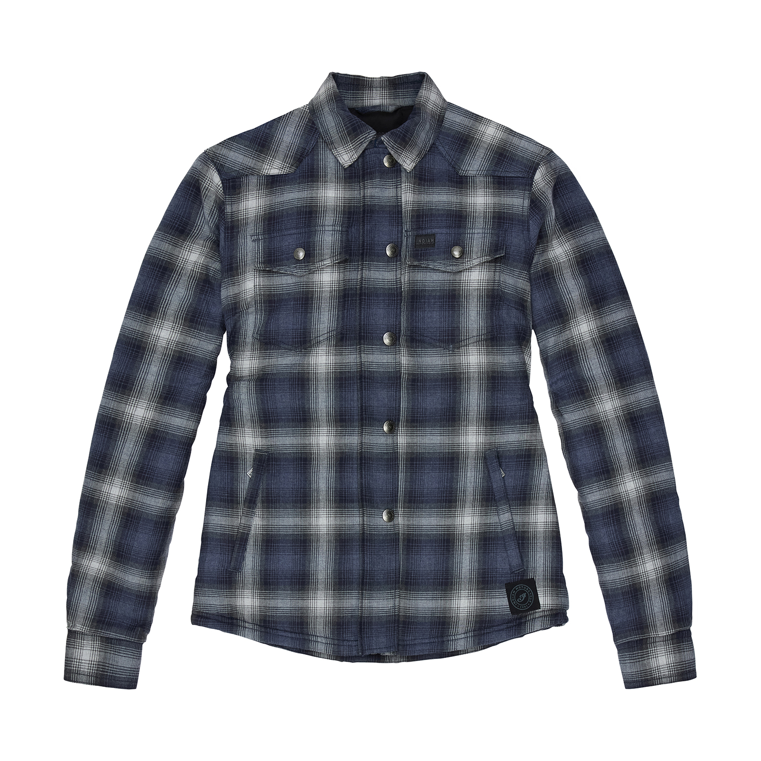 Women's Jacksonville Overshirt, Blue | Indian Motorcycle
