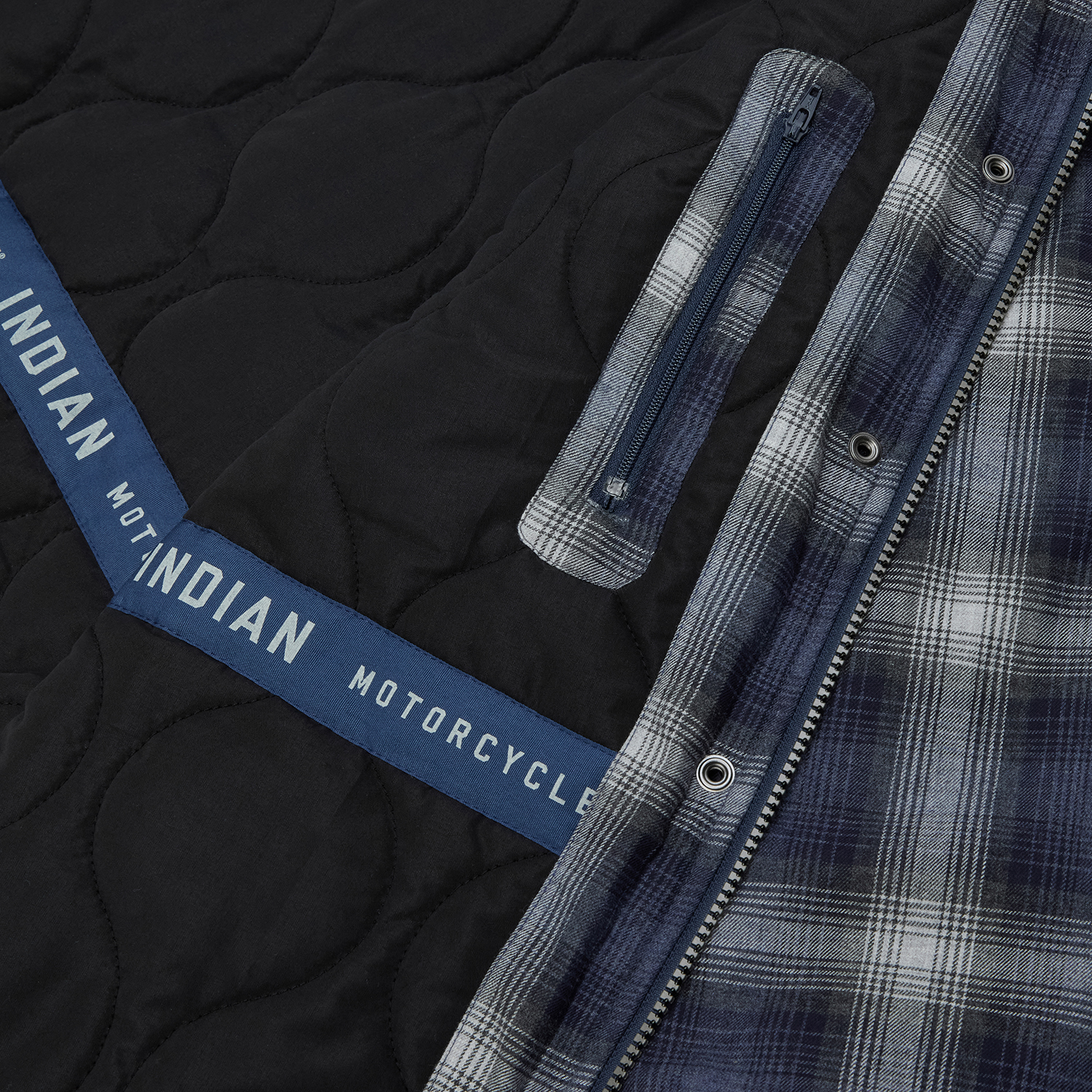Women's Jacksonville Overshirt, Blue | Indian Motorcycle