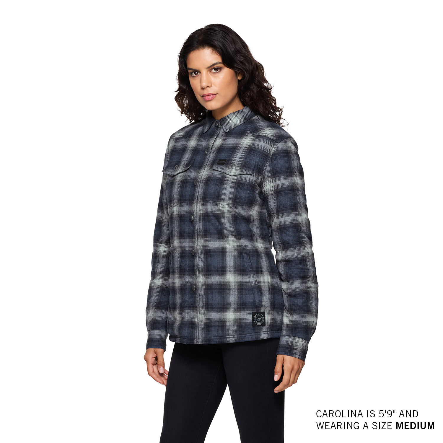 Women's Jacksonville Overshirt, Blue | Indian Motorcycle