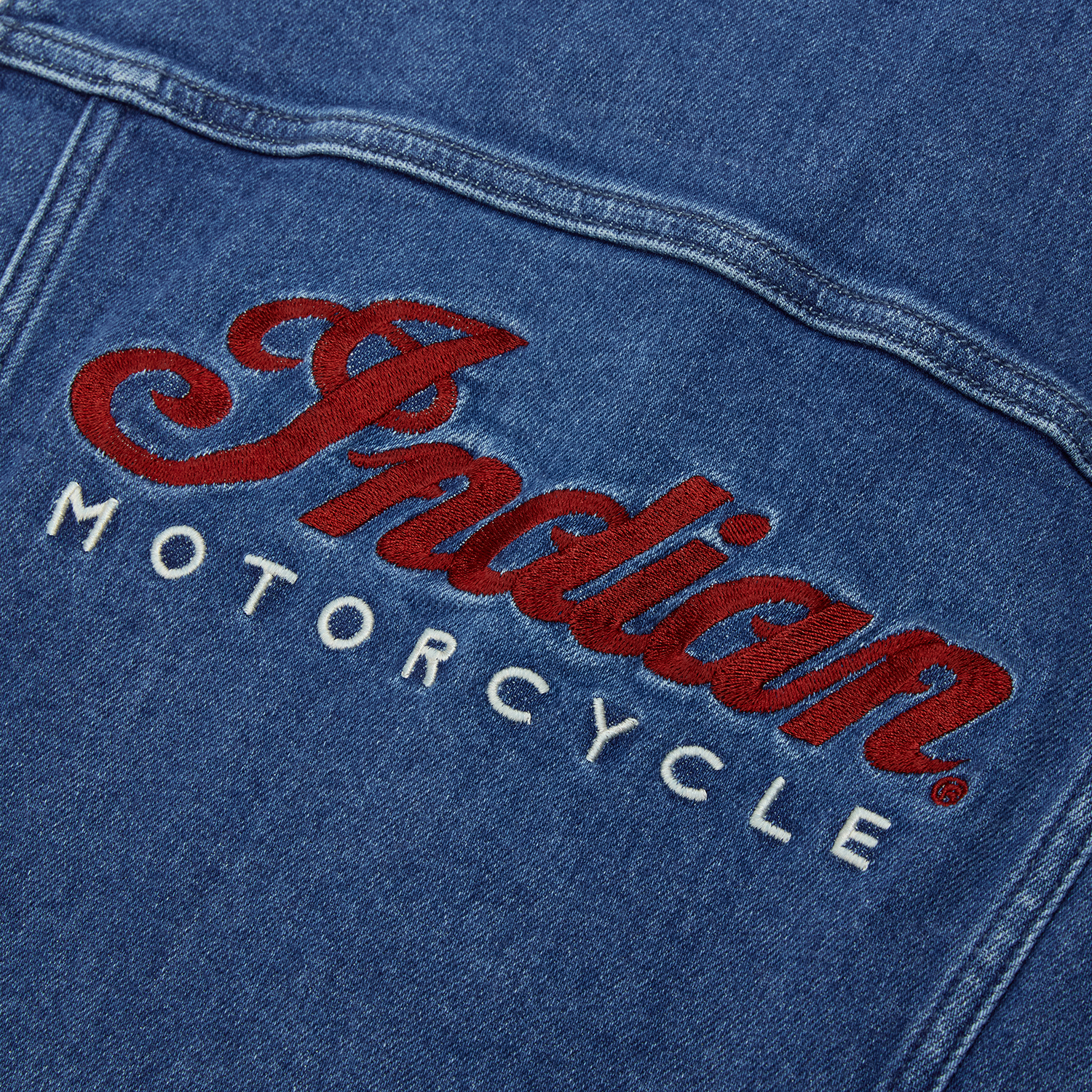 Women's Portland Denim Vest, Blue | Indian Motorcycle