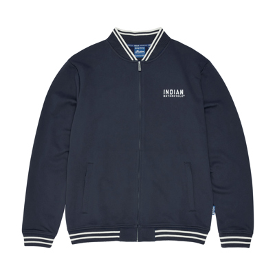 Men's Embroidered Parts & Service Bomber, Navy
