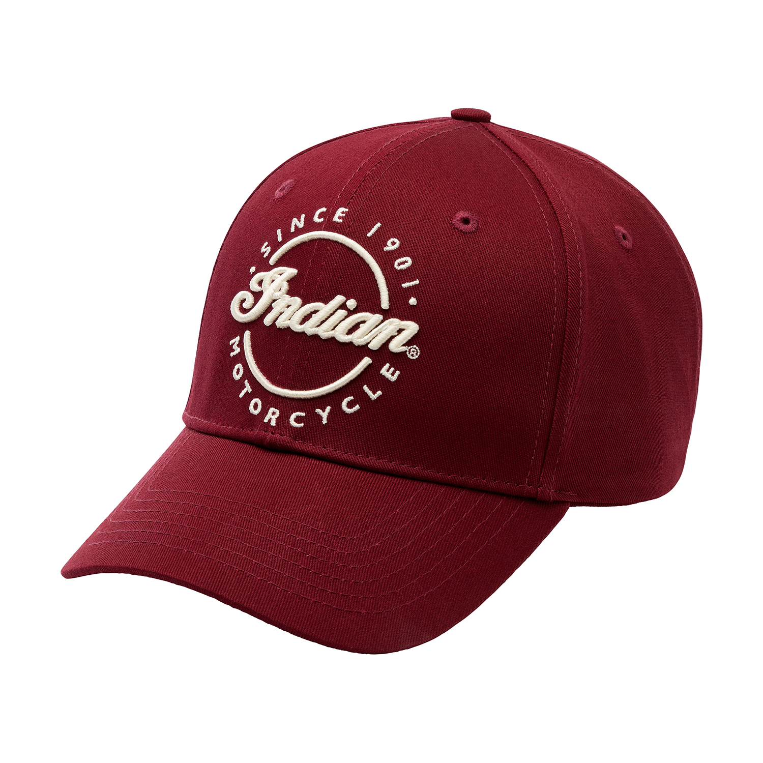 帽子 INDIAN MOTORCYCLE HORSE HIDE CASQUETTO 2833437_established-script-