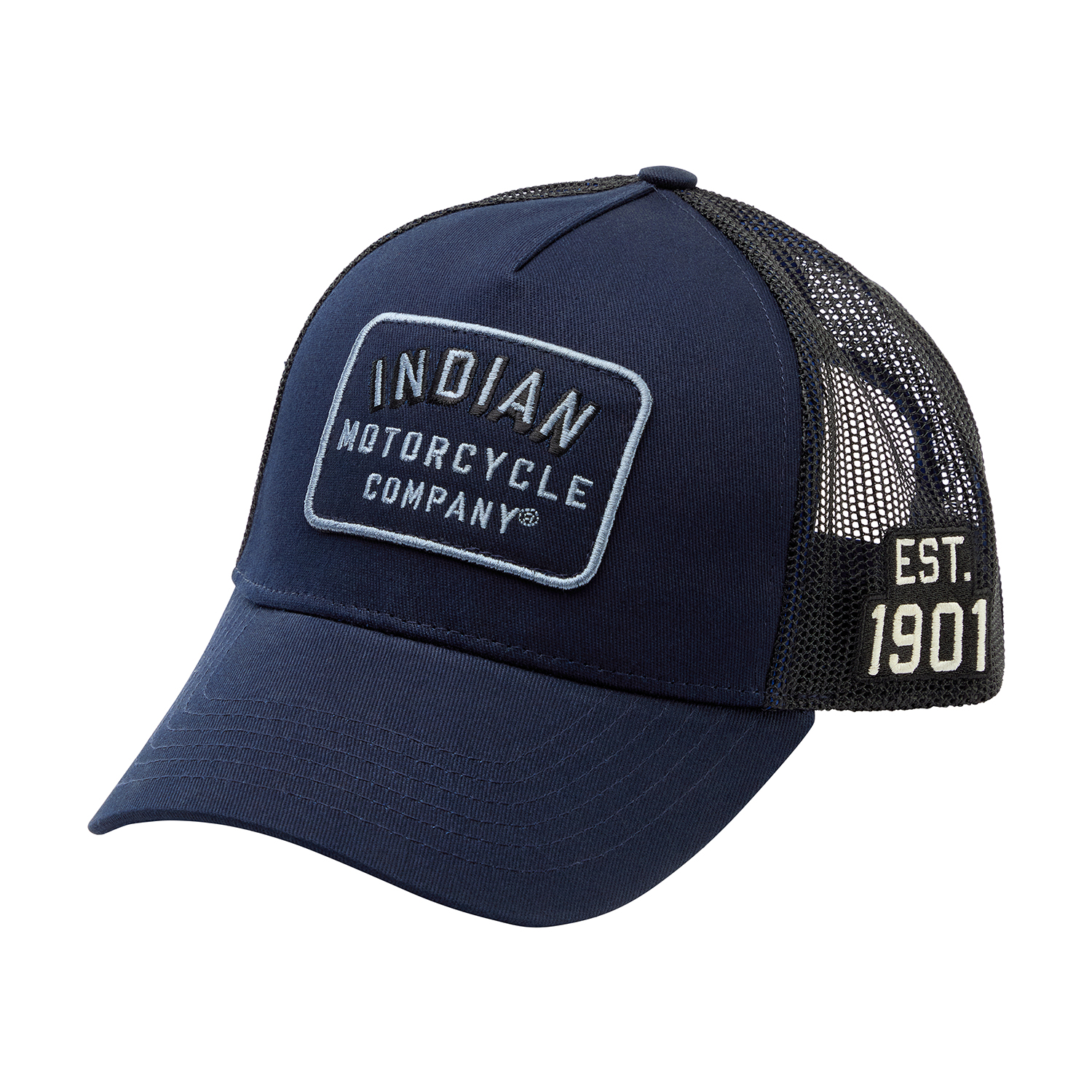 帽子 INDIAN MOTORCYCLE HORSE HIDE CASQUETTO 2833437_established-script-