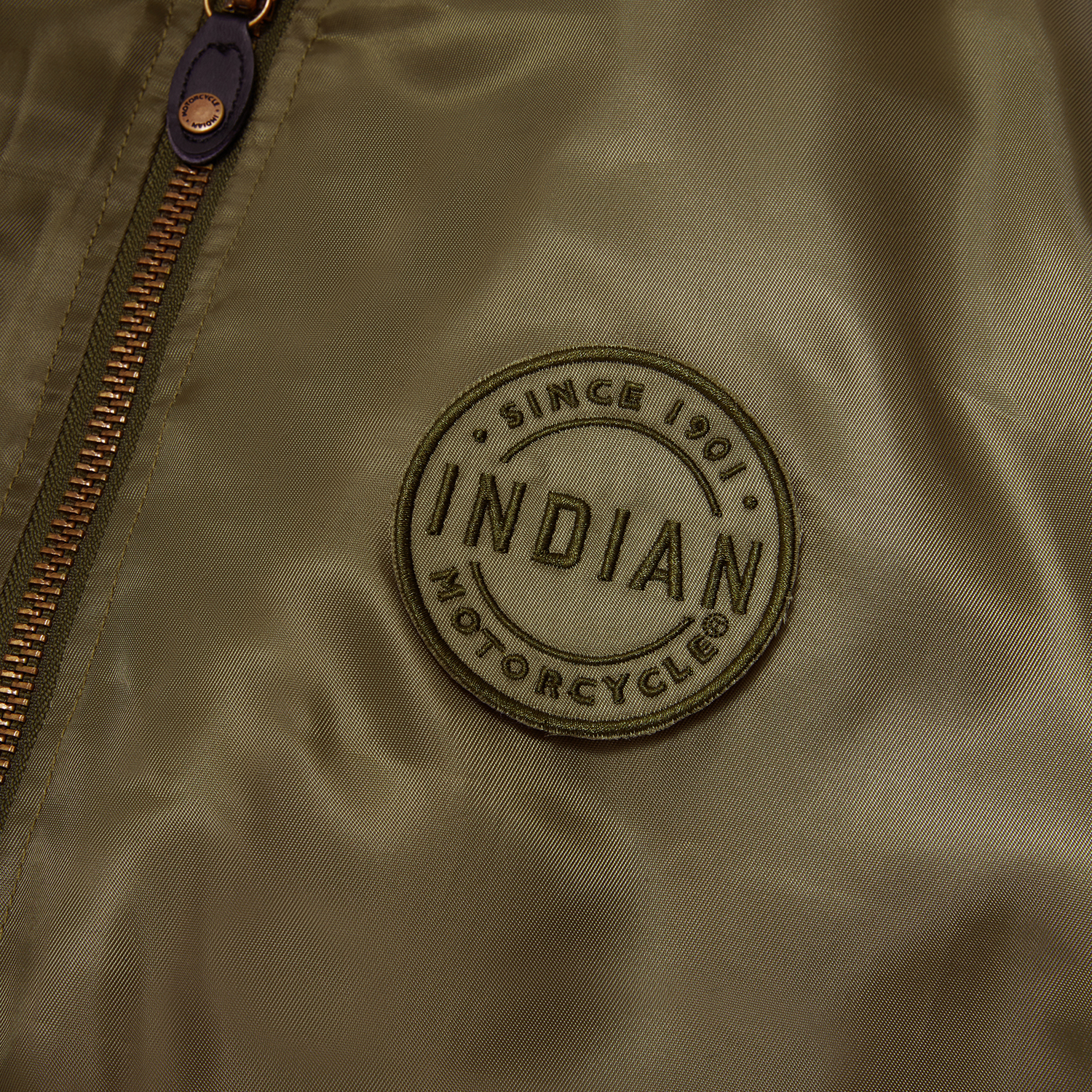 Men's Rockford Bomber, Green | Indian Motorcycle