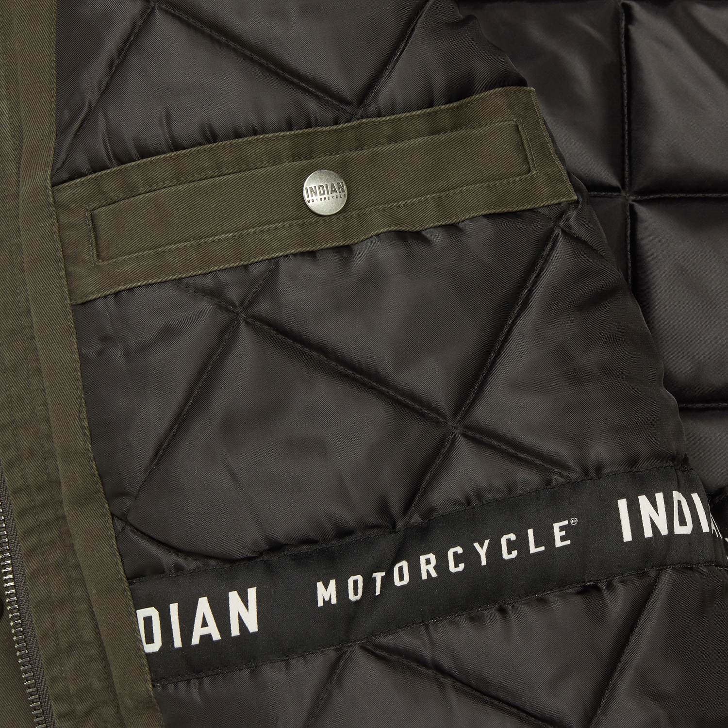 Women's Bobbi Jacket, Dark Green | Indian Motorcycle Women's Bobbi Jacket, Dark Green | Indian Motorcycle