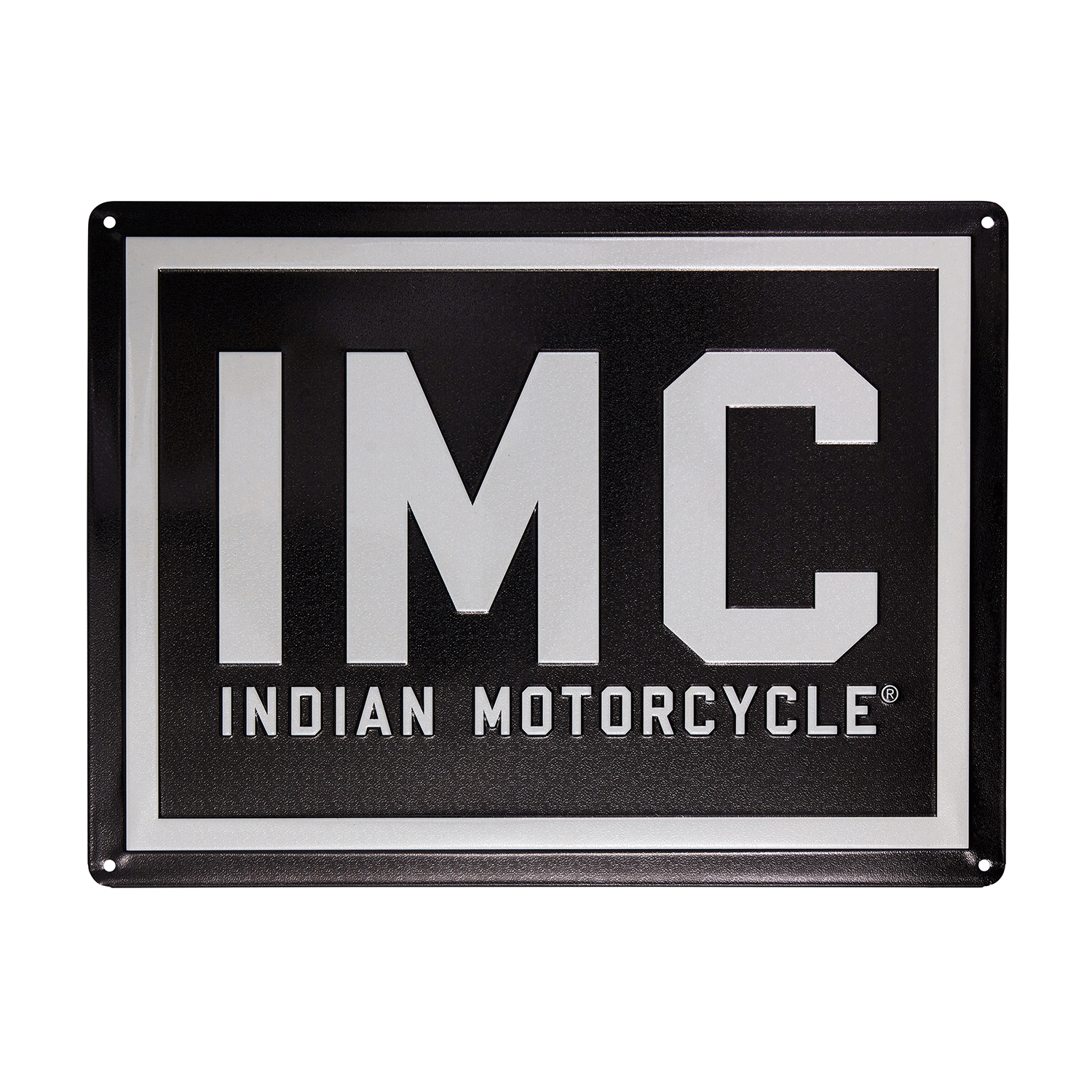 Rectangle IMC Sign | Indian Motorcycle