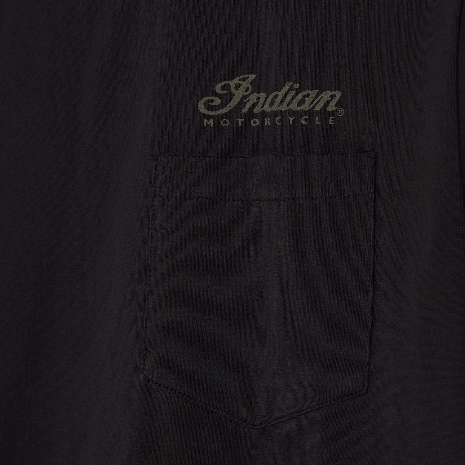 Men's Pocket Original Headdress T-Shirt, Black | Indian