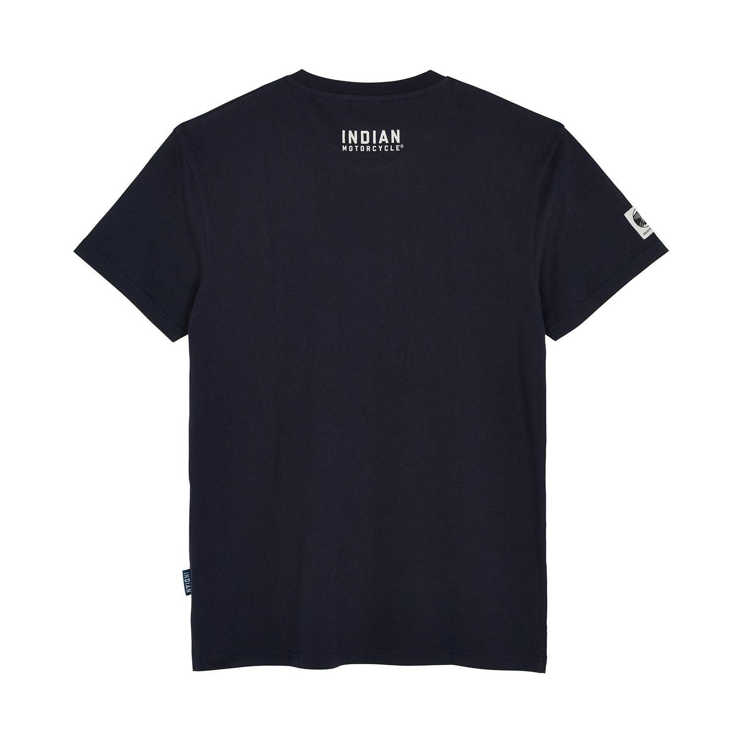 Men's Shadow Block Logo T-Shirt, Navy | Indian Motorcycle
