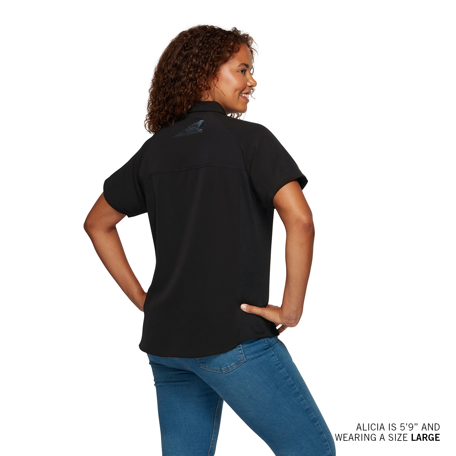 Women's Performance Headdress Shirt, Black | Indian Motorcycle