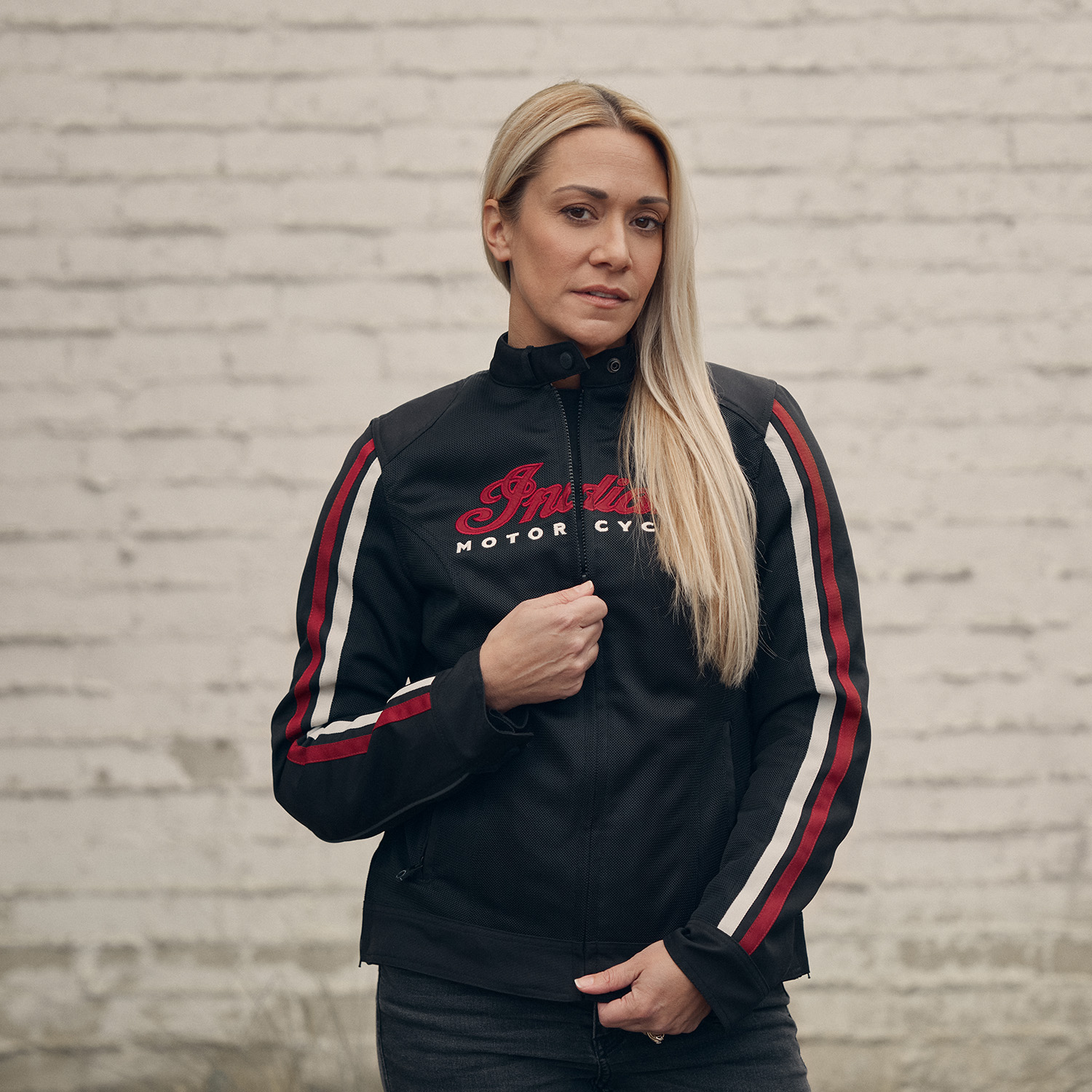 Women's Milestone Mesh Jacket, Black | Indian Motorcycle