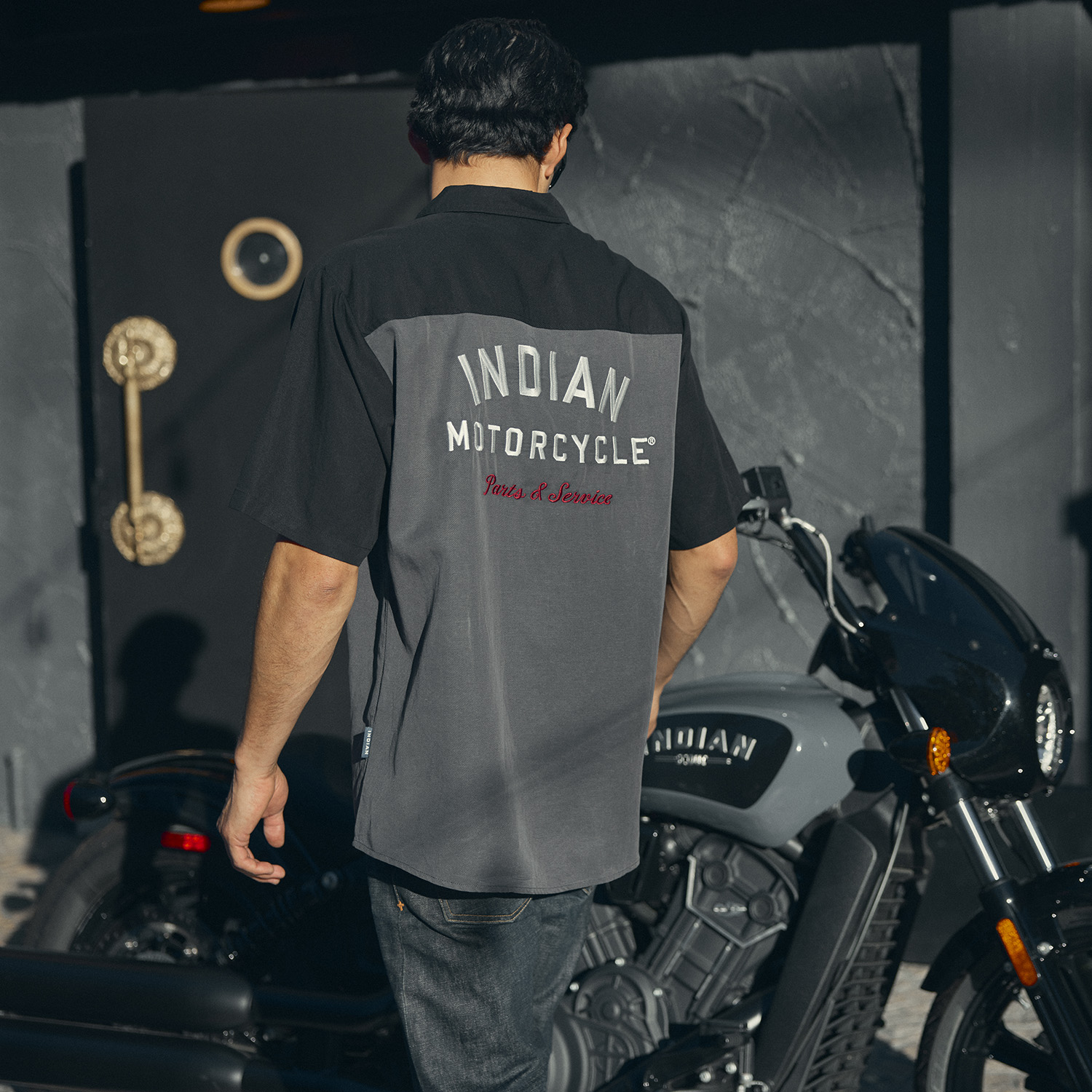 THERE INDIAN シャツ　43 THERE INDIAN シャツ 43