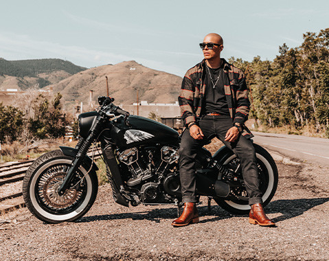 Levi Sandoval, embajador de Indian Motorcycle