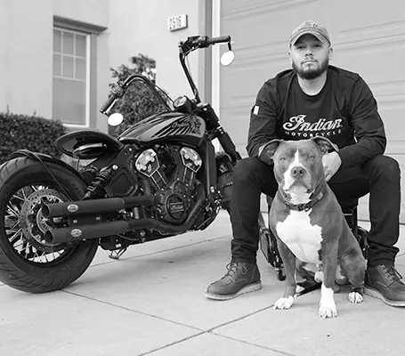 Alec de la Torre - Indian Motorcycle Ambassador