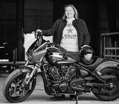 Amy McDonald - Indian Motorcycle Ambassador