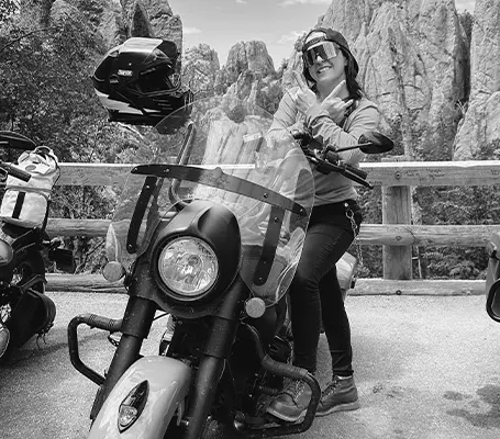 Laura Feasler - Indian Motorcycle Ambassador