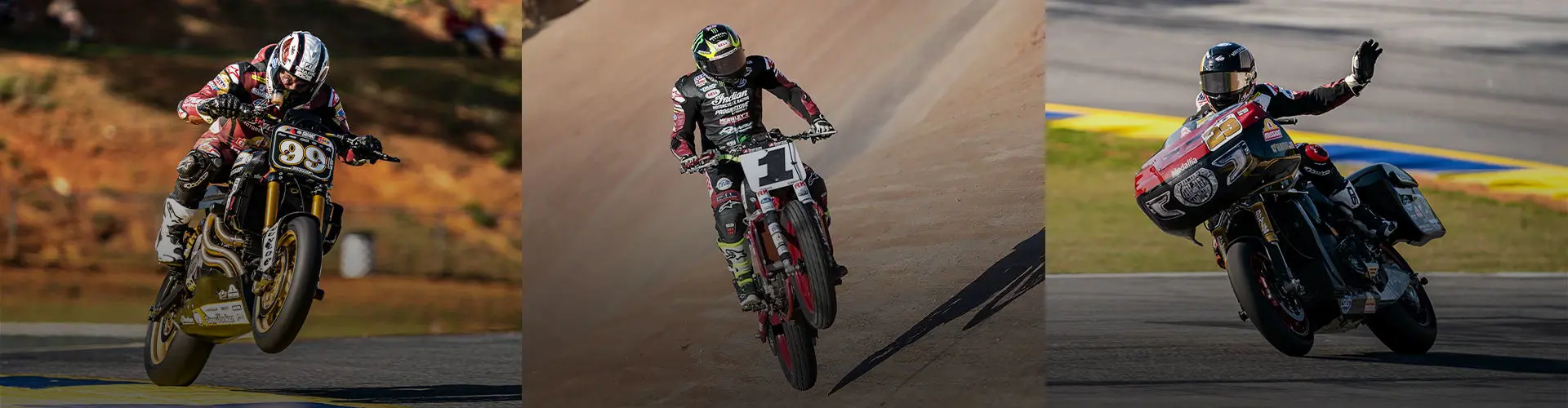 Ultimate guide to Flat Track, Super Hooligan, & King of The Baggers motorcycle racing events.