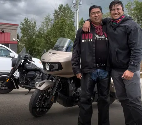 Chief Vernon - Indian Motorcycle Ambassador.