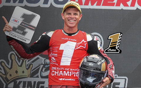 Indian Motorcycle - Flat Track Race Events Header Image