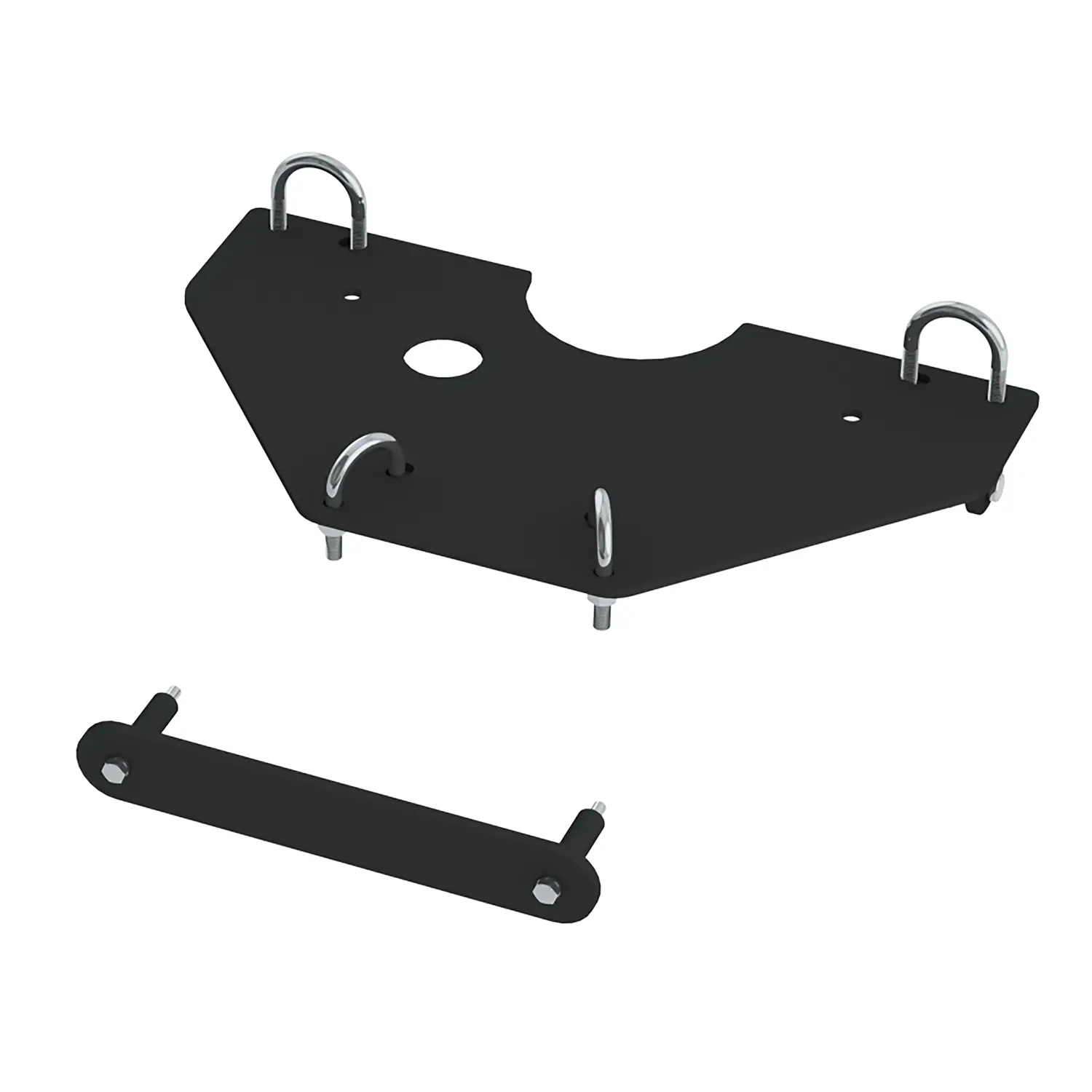 Kolpin ATV Storm Chaser Plow System with Steel Blade for Can-Am, CF Mo -  The Parts Lodge