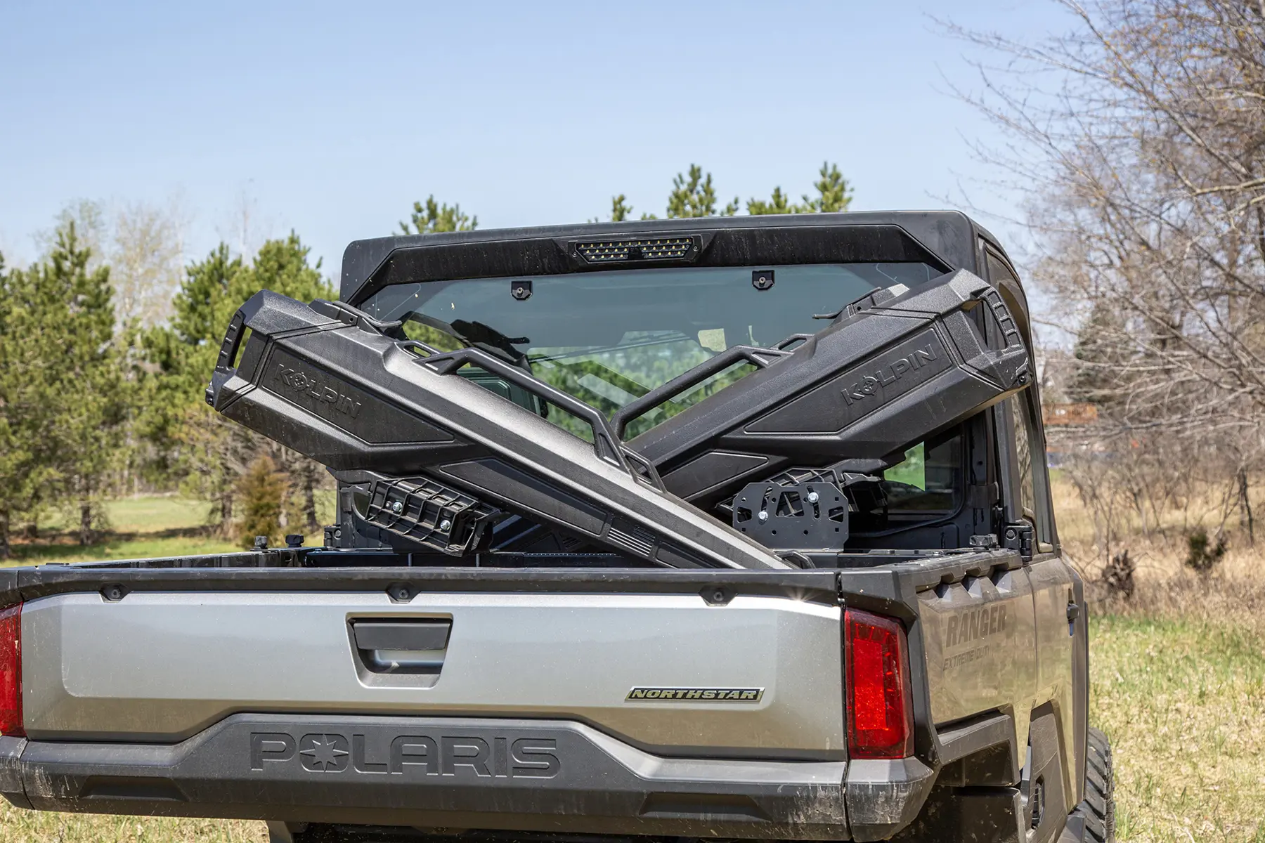 Kolpin Stronghold® Double Boot Mount 20000 Black Color Kolpin