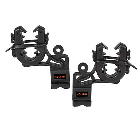Kolpin 21560 Supporti Universali Rhino Grip, Fissaggio A Cricchetto Per Canne Da Pesca, Utensili, Diametro 2,5-10 Cm, Coppia
