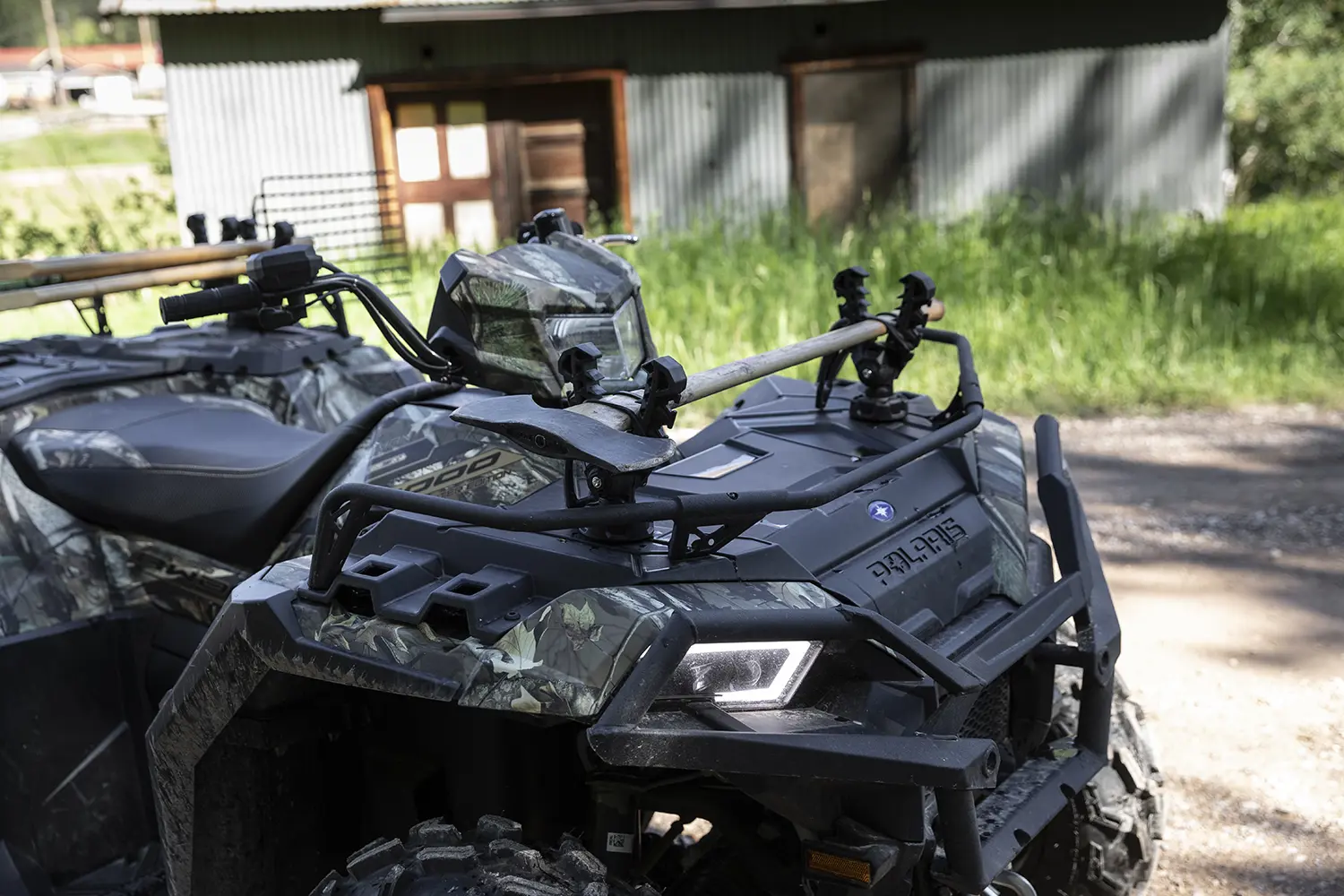 Kolpin KXP Stantuffo Per Corrimano Polaris UTV Lock & Ride – 98510, Nero, Fissaggio Solido E Ergonomico