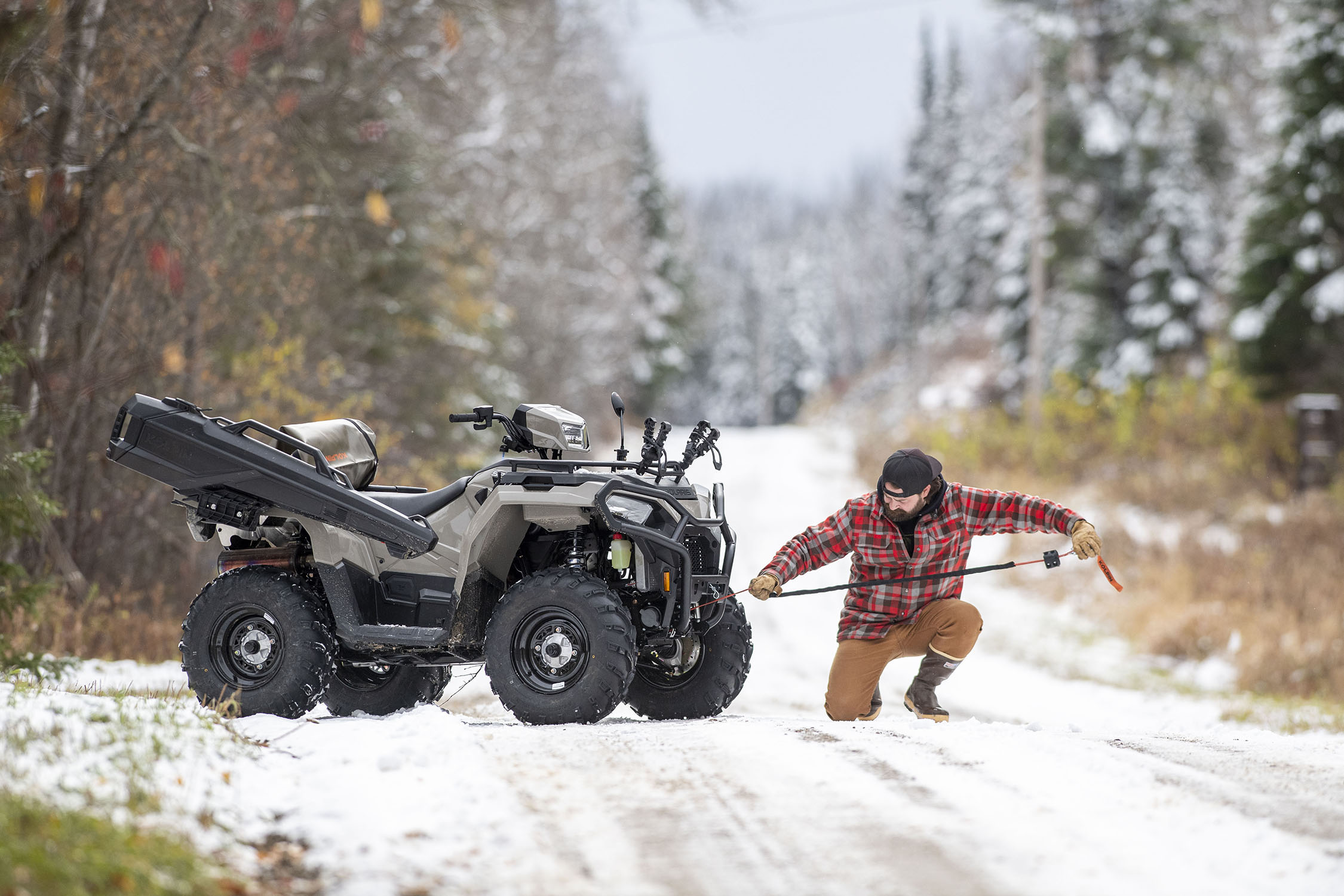 Kolpin Winch Kit - 2500 lb - Synthetic Rope | Kolpin