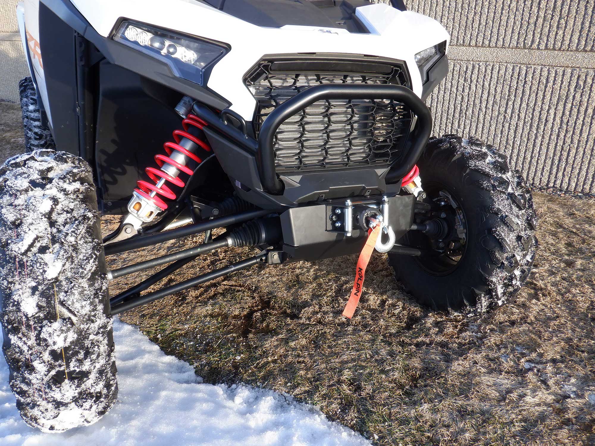 Polaris RZR 1000 Kolpin Quick-Mount Winch 4500 lb Synthetic Rope