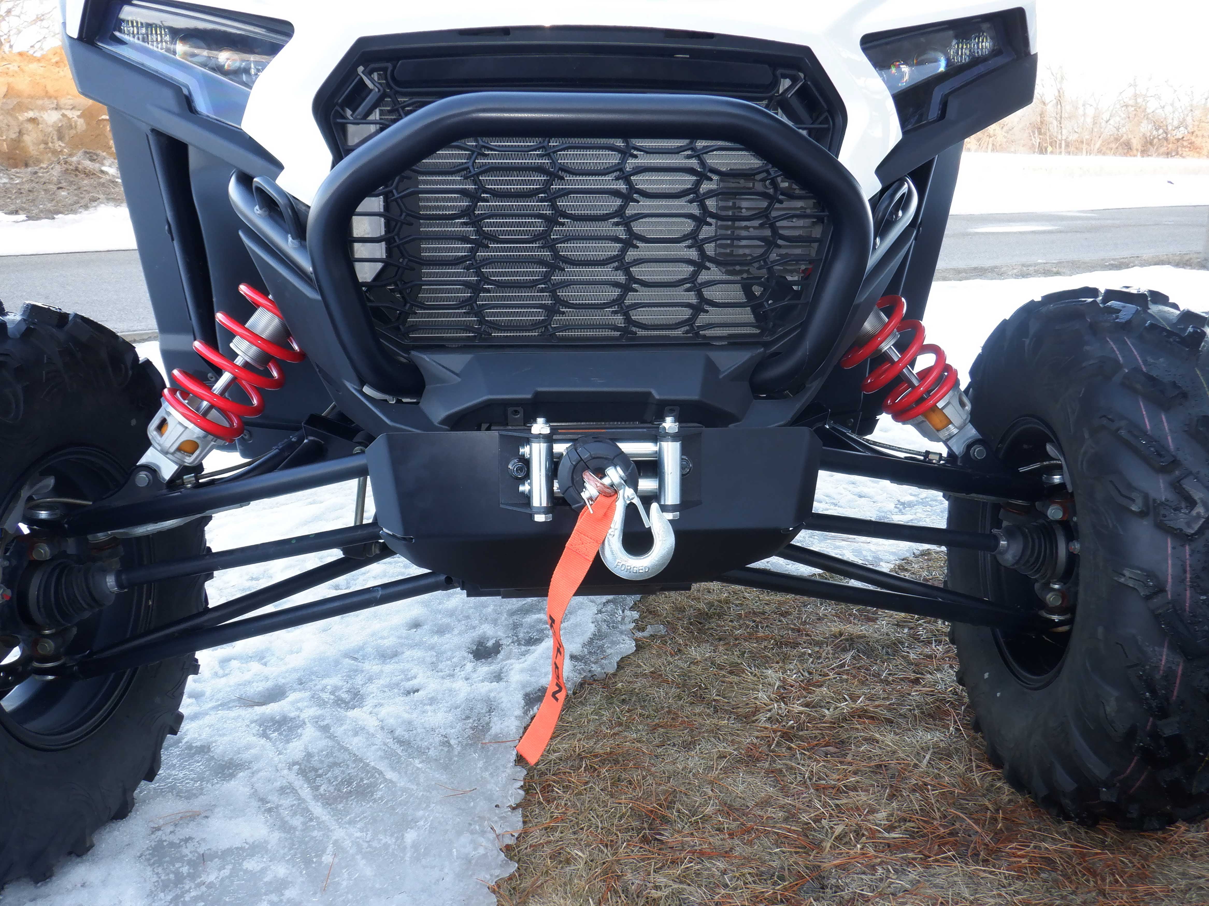 Polaris RZR 1000 Kolpin Quick-Mount Winch 4500 lb Synthetic Rope