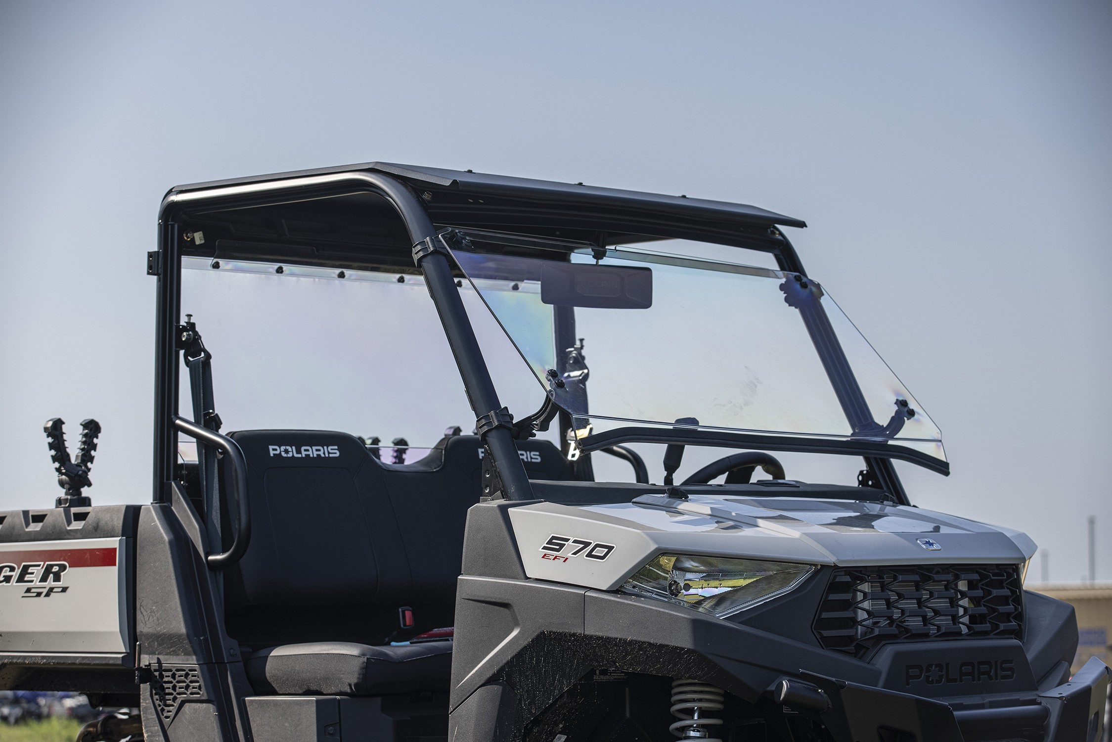 UTV Windshield - Polaris Ranger Mid-Size Full-Tilt