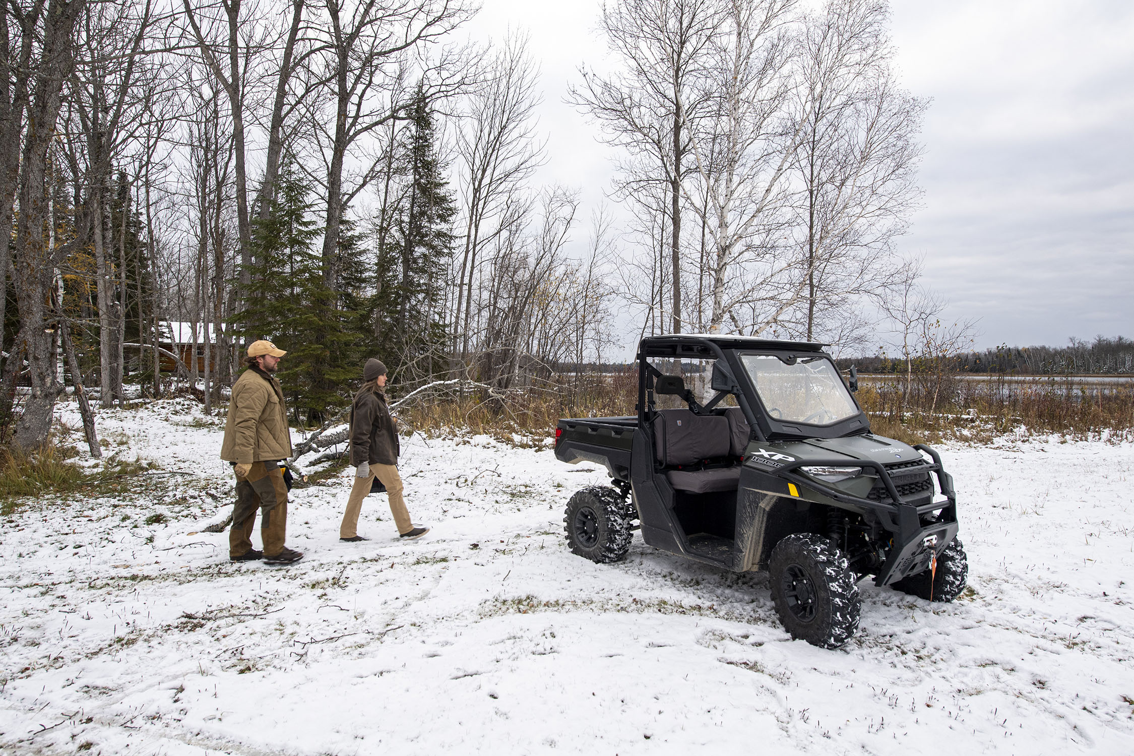 Polaris Ranger Kolpin Quick-Mount Winch 4500 lb Synthetic Rope