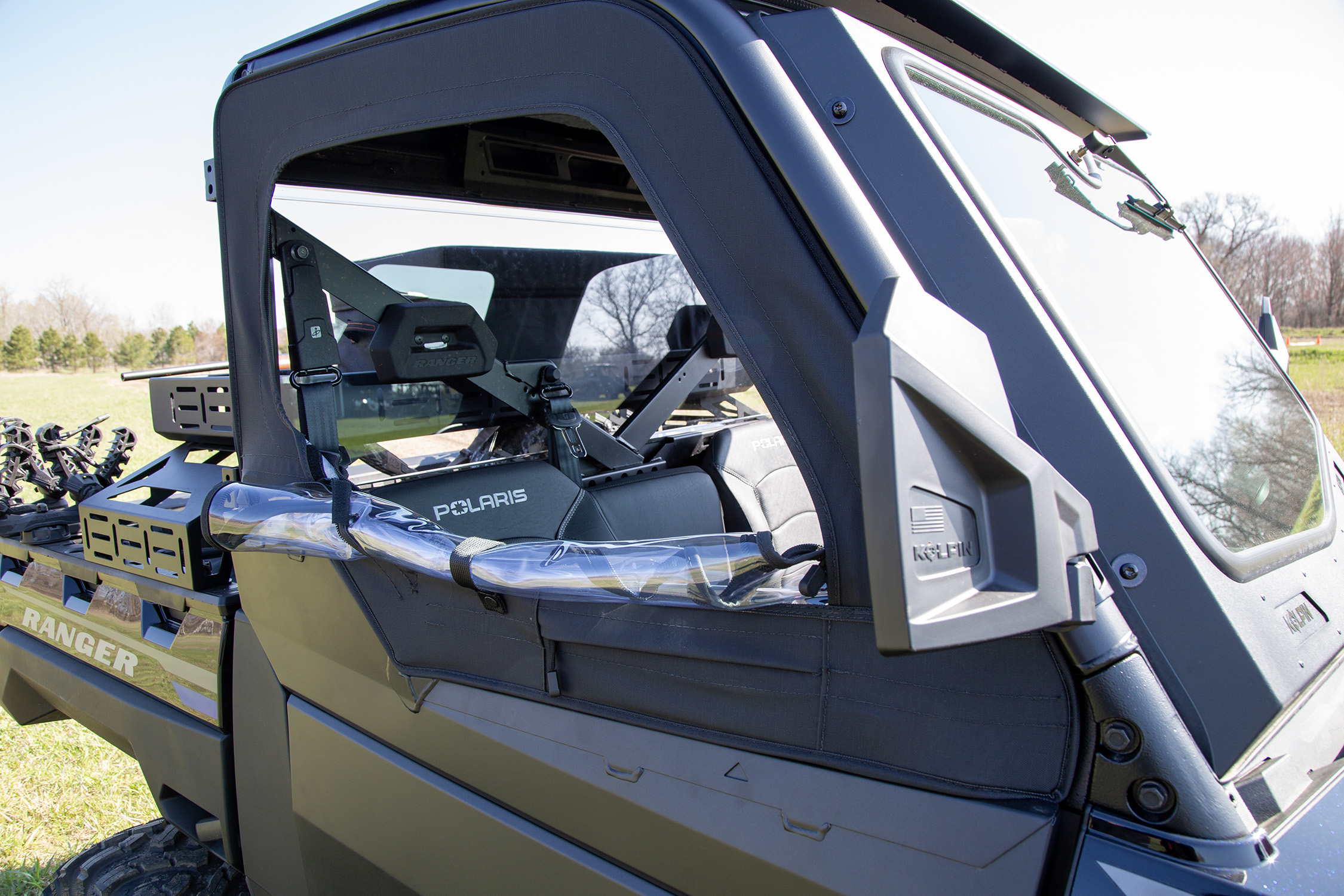 Polaris Ranger 1000 / XP 1000 Front Upper Soft Doors | Kolpin