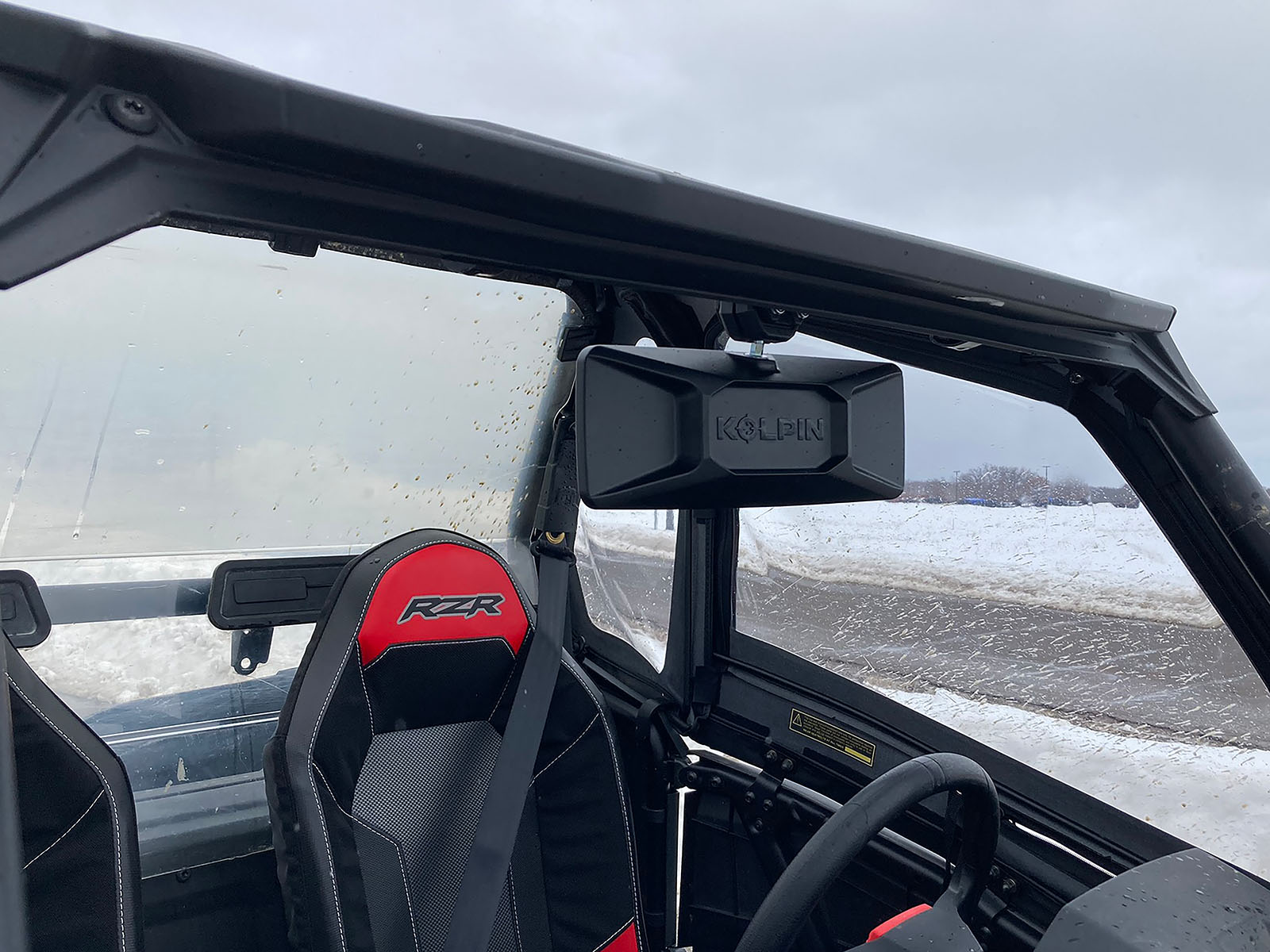 UTV Rearview Mirror - Round Tube | Kolpin