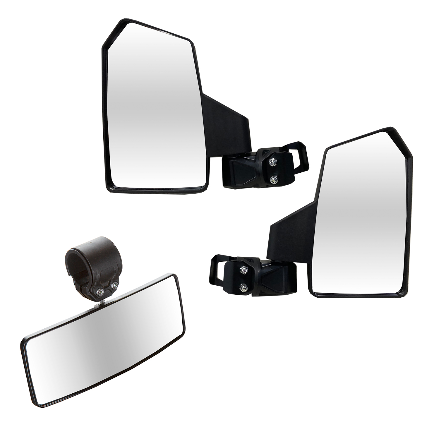 UTV Portrait Sides & Rearview Mirror Combo Kit | Kolpin