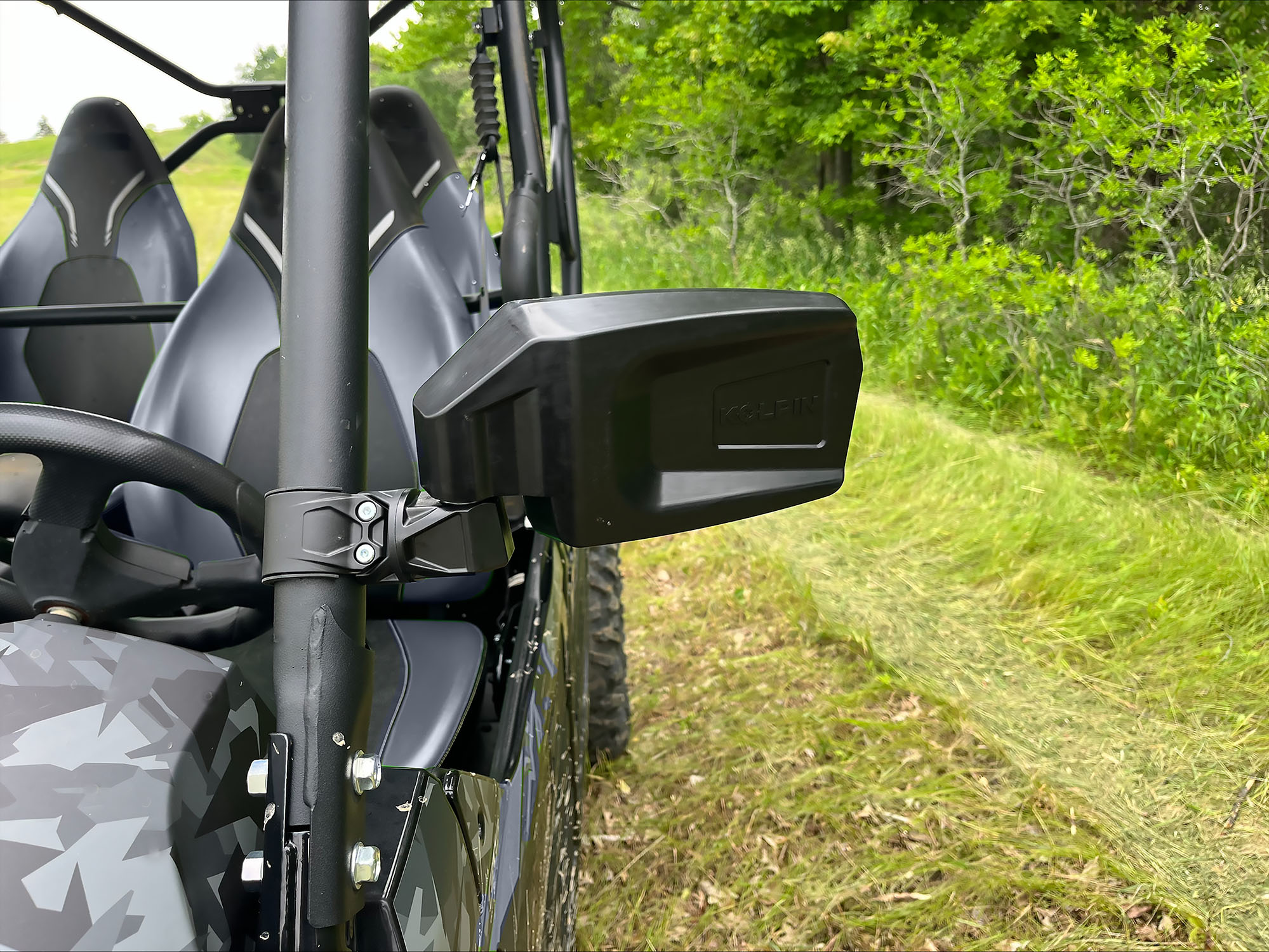 UTV Landscape Sides & Rearview Mirror Combo Kit | Kolpin