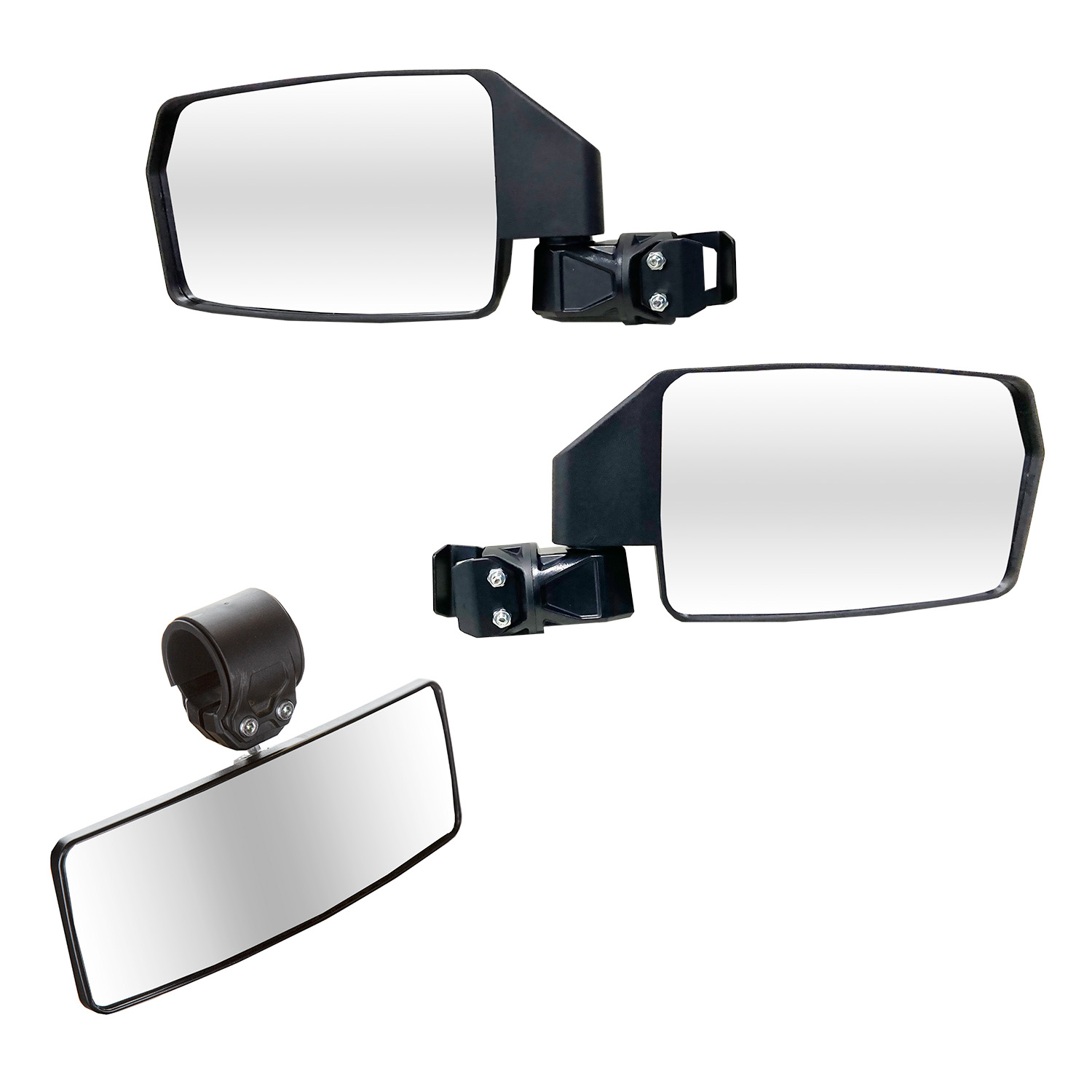 UTV Landscape Sides & Rearview Mirror Combo Kit | Kolpin