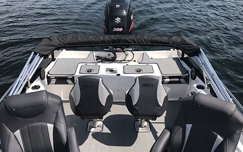 Larson 1850 Dual Console Features