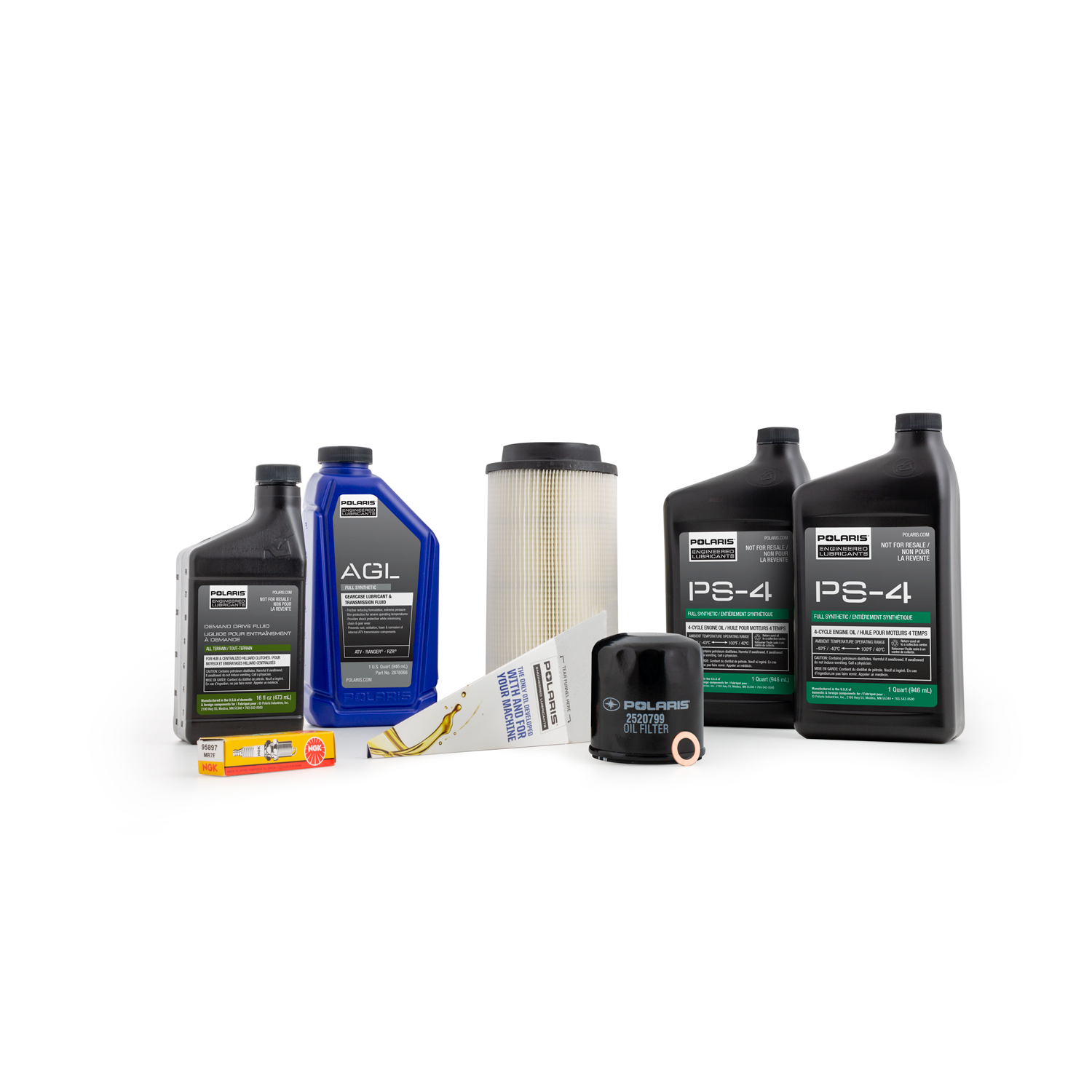 Oil Change Kit For 2001 Polaris Sportsman 500 ATV - Genuine Polaris Parts (Part # Pol-121) 3 thumbnail image