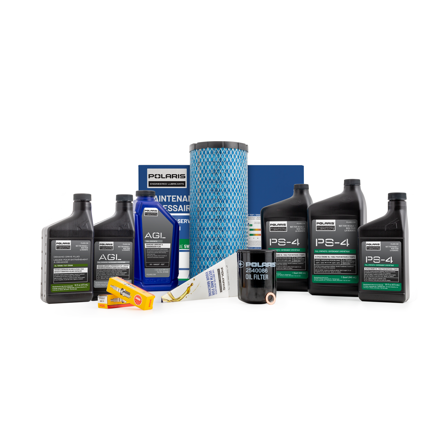 April Fluids Polaris General 1000 Kit Polaris RZR & General 1000 Maintenance Kit ...