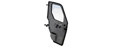 Hard Poly Doors with Crank Window