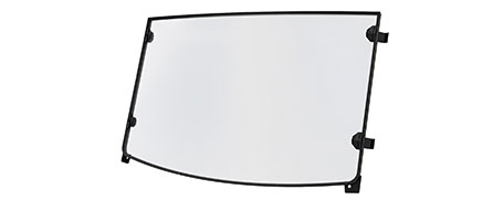 Hard Coat Poly Windshield