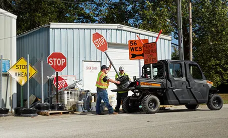 Explore Polaris Off-Road vehicles for Grounds & Facility Operations applications.