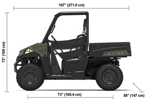 Ranger 500 Sage Green Specifications