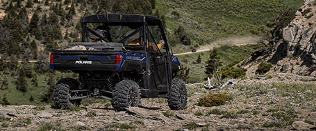 RANGER XP 1000 going down an incline