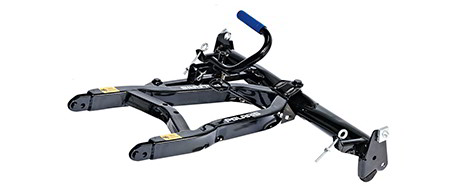 Glacier® Pro Lock & Ride® Steel ATV Plow Frame